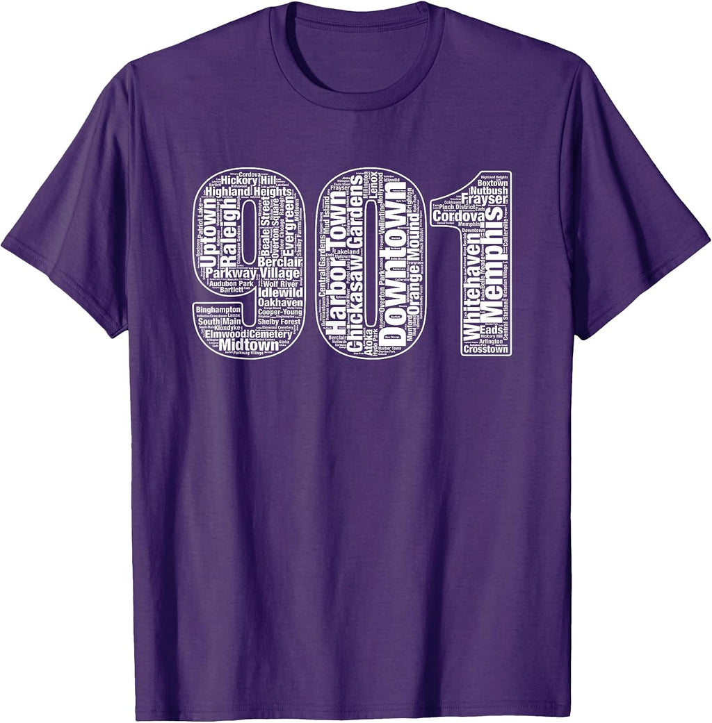 The 901 by Memphis Merch - Adult & Kids T-Shirts, Sweatshirts & Hoodies apparel design preview 1