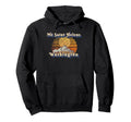 Mt Saint Helens Washington Mountain Hoodie - Fun Novelty Design Unisex - T-Shirt, Sweatshirt, Hoodie