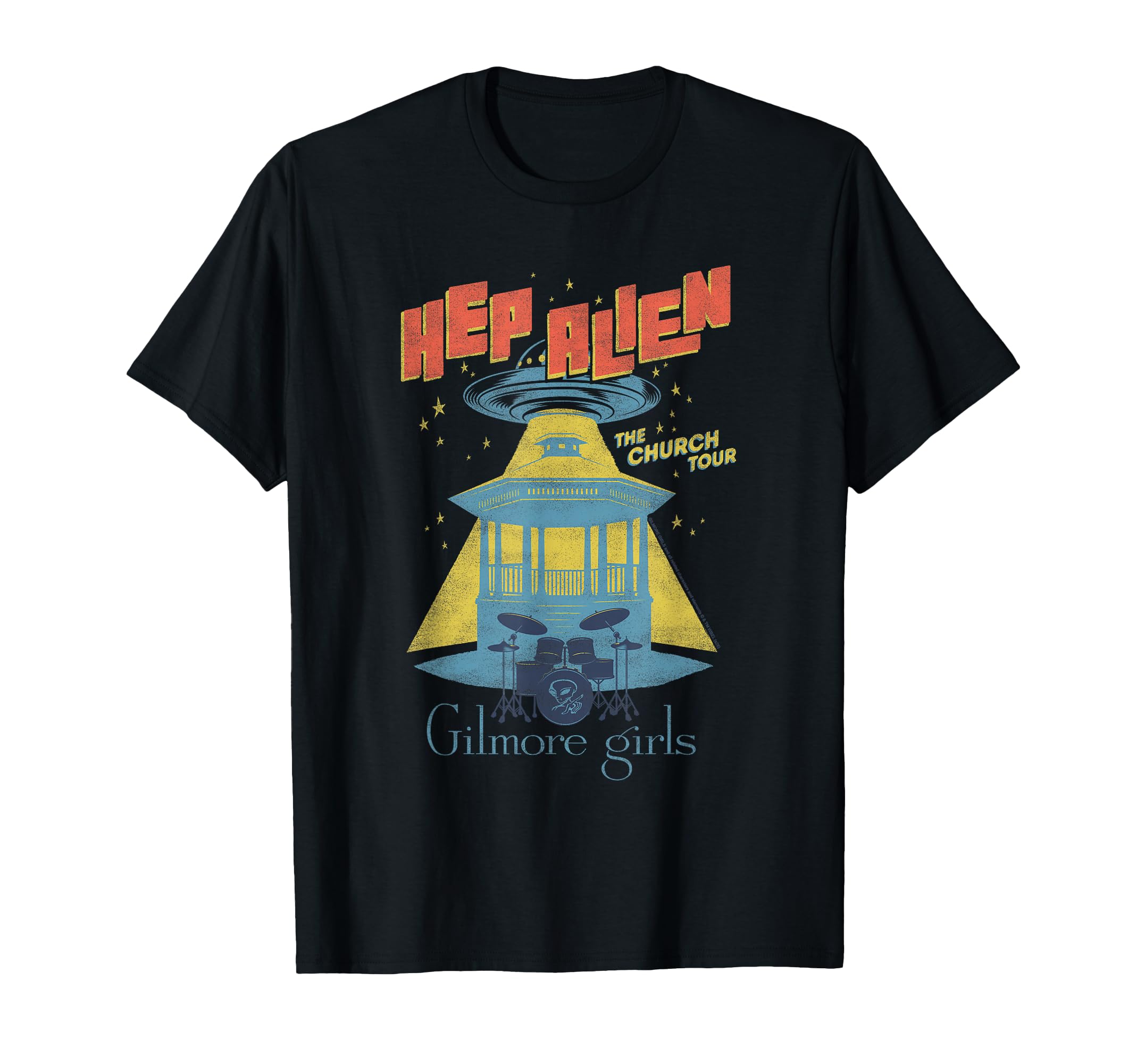 Gilmore Hep Alien Church Tour Band Tv Show T-Shirt - Unique Graphic Unisex - T-Shirt, Sweatshirt, Hoodie
