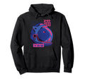 Space Cat Colors 80S 90S Japanese Vaporwave Hoodie - Graphic Print Unisex - T-Shirt, Sweatshirt, Hoodie