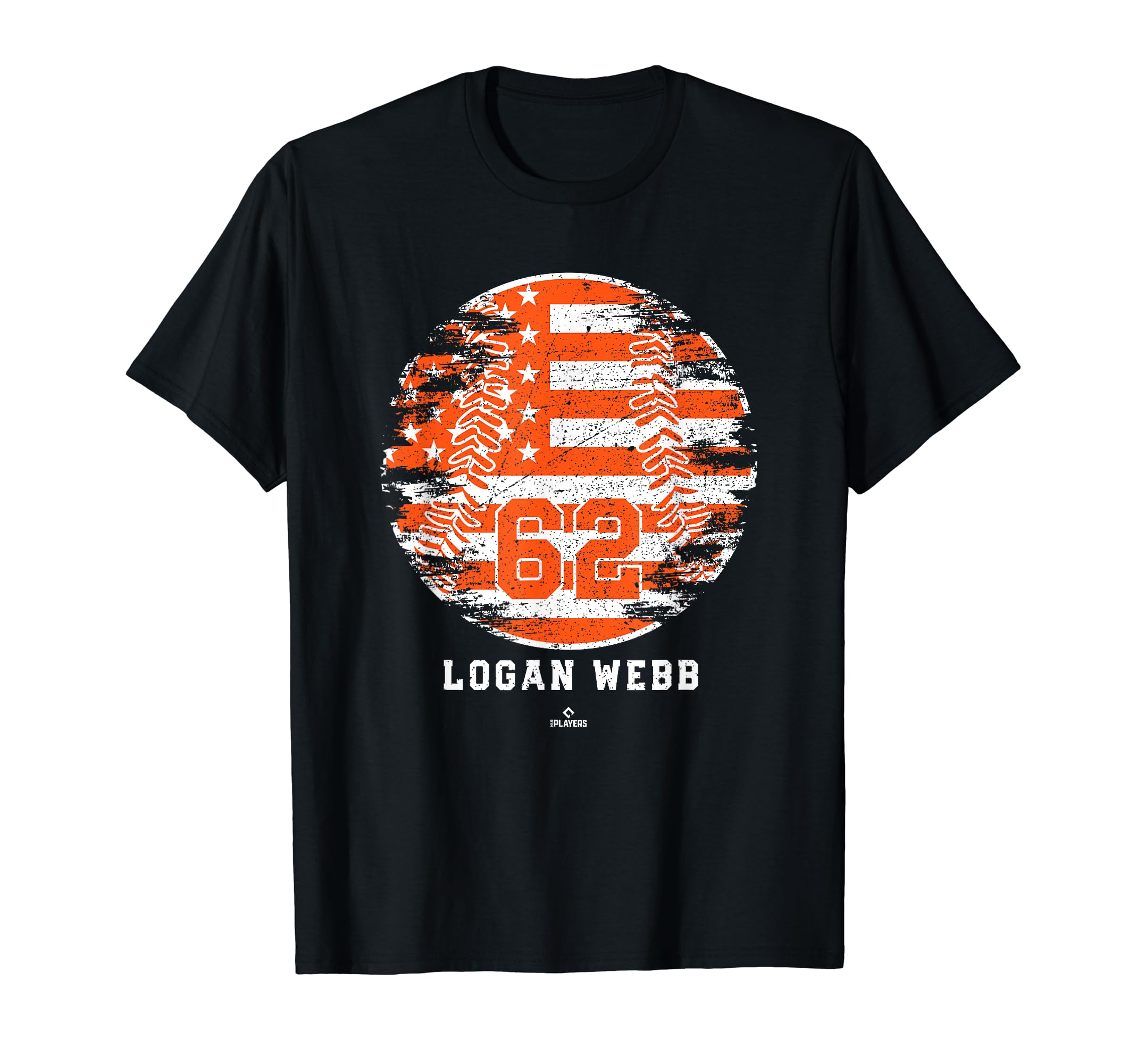 Baseball Flag Logan Webb San Francisco T-Shirt - Aesthetic Graphic Unisex - T-Shirt, Sweatshirt, Hoodie