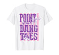 Point Your Dang Toes Striped T-Shirt - Aesthetic Graphic for Adults - T-Shirt, Sweatshirt, Hoodie