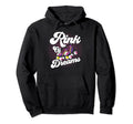 Roller Skates Rink Dreams Roller Skating Hoodie - Unique Graphic Men Women - T-Shirt, Sweatshirt, Hoodie