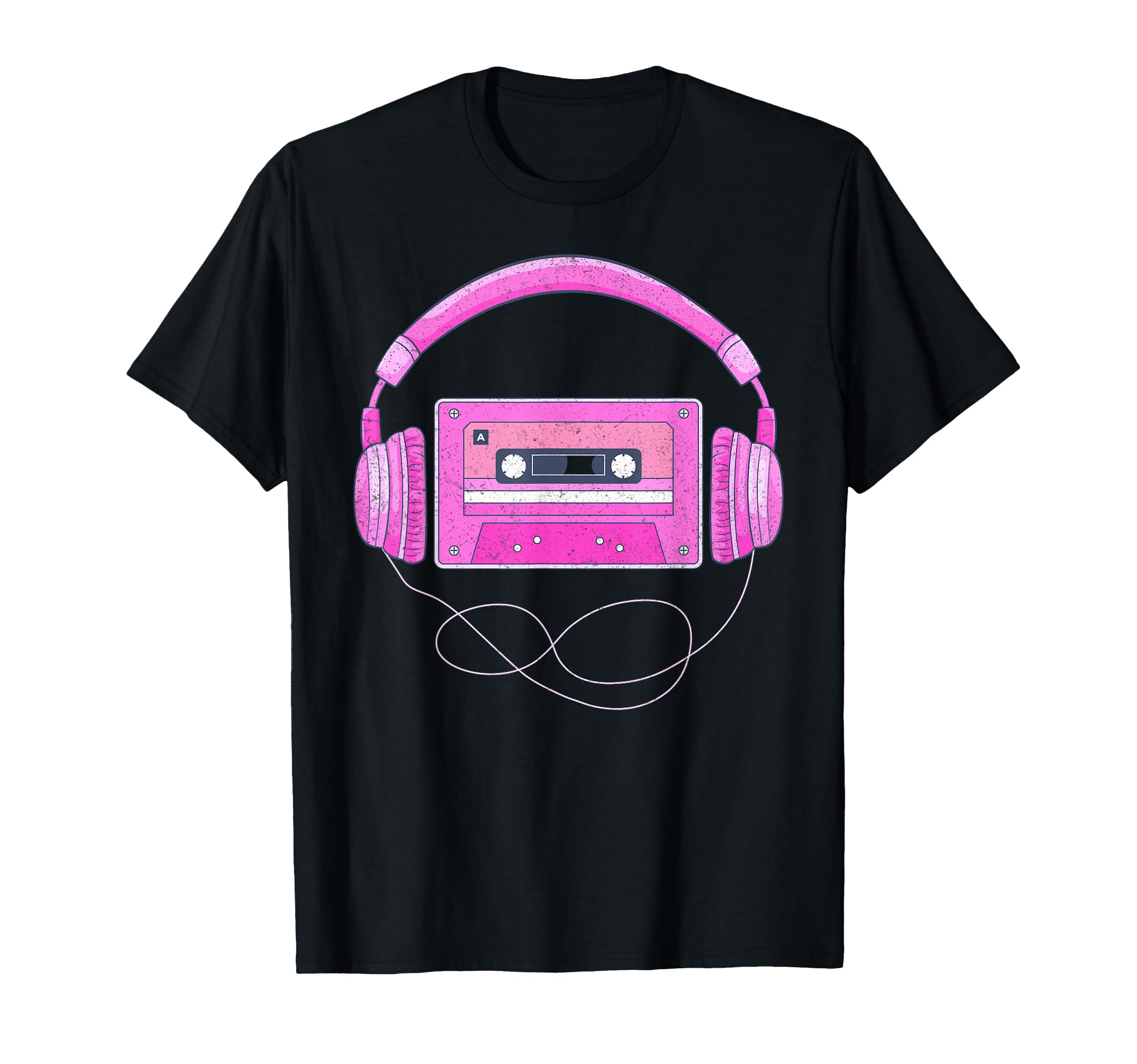 Love 80S 90S Music Headphone Music Dj T-Shirt - Unique Graphic Men Women - T-Shirt, Sweatshirt, Hoodie