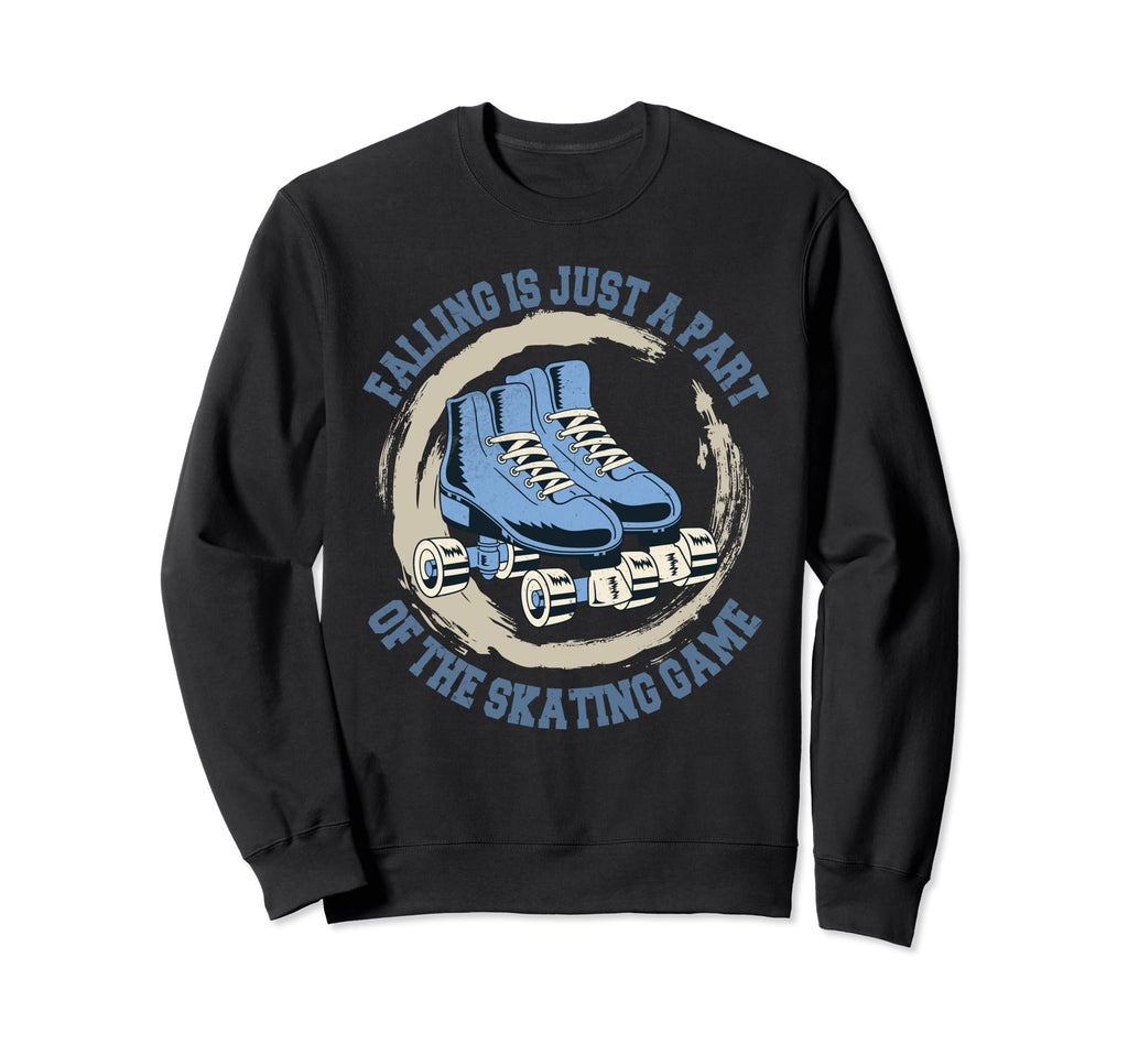 Funny Roller Skate Roller Derby Sweatshirt - Minimalist Print Men Women - T-Shirt, Sweatshirt, Hoodie