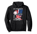 Mens My Favorite Player Baseball Calls Hoodie - Unique Graphic for Adults - T-Shirt, Sweatshirt, Hoodie