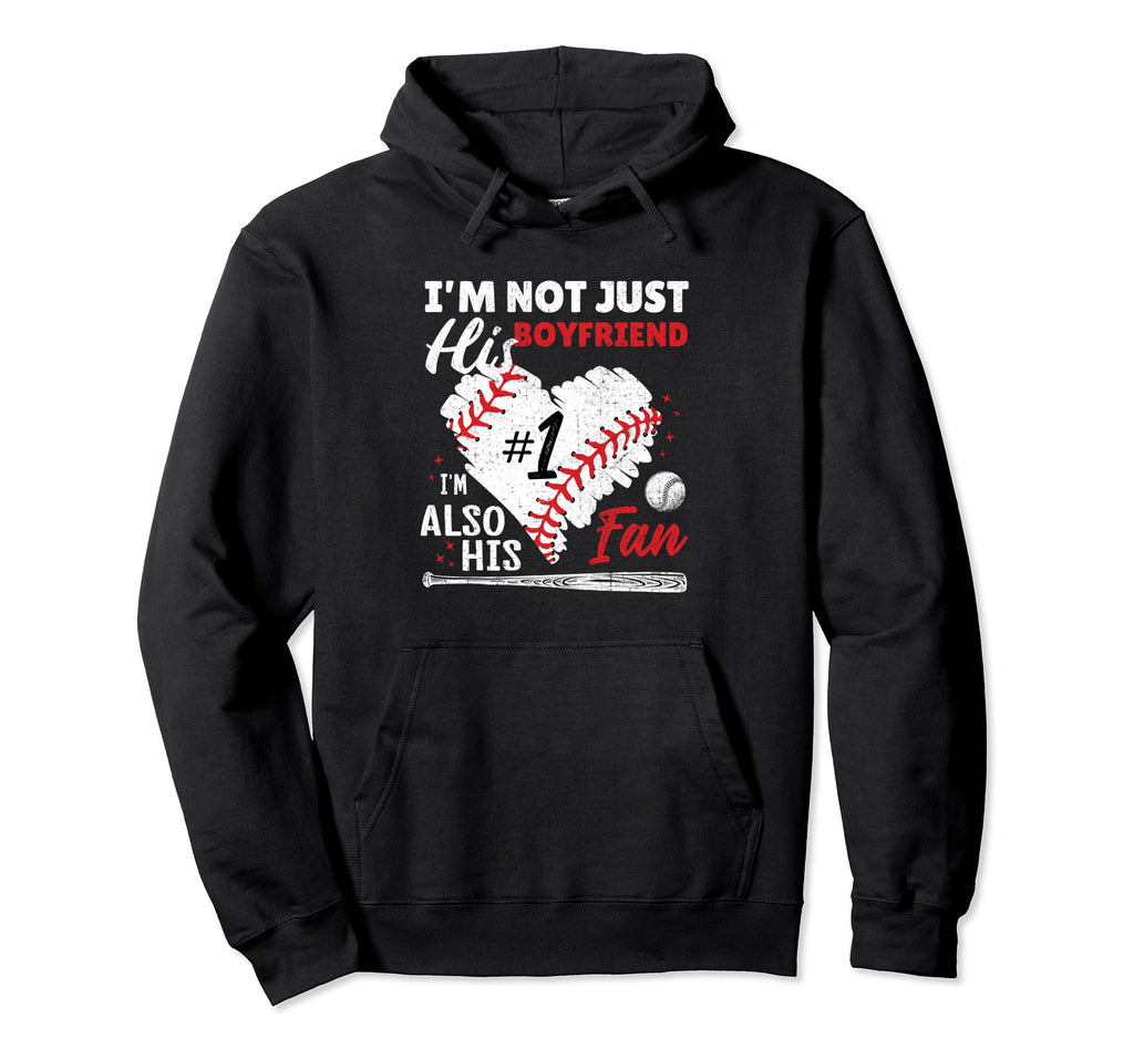 Not Just His Boyfriend His Number Hoodie - Casual Everyday Wear Men Women - T-Shirt, Sweatshirt, Hoodie