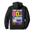 1980S Party Outfit Neon Throwback Hoodie - Minimalist Print Unisex - T-Shirt, Sweatshirt, Hoodie