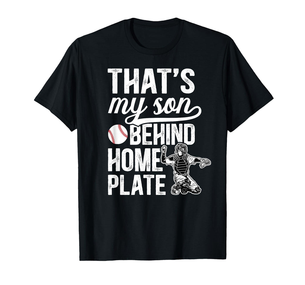 Thats My Son Baseball Catcher Mom T-Shirt - Fun Novelty Design for Adults - T-Shirt, Sweatshirt, Hoodie