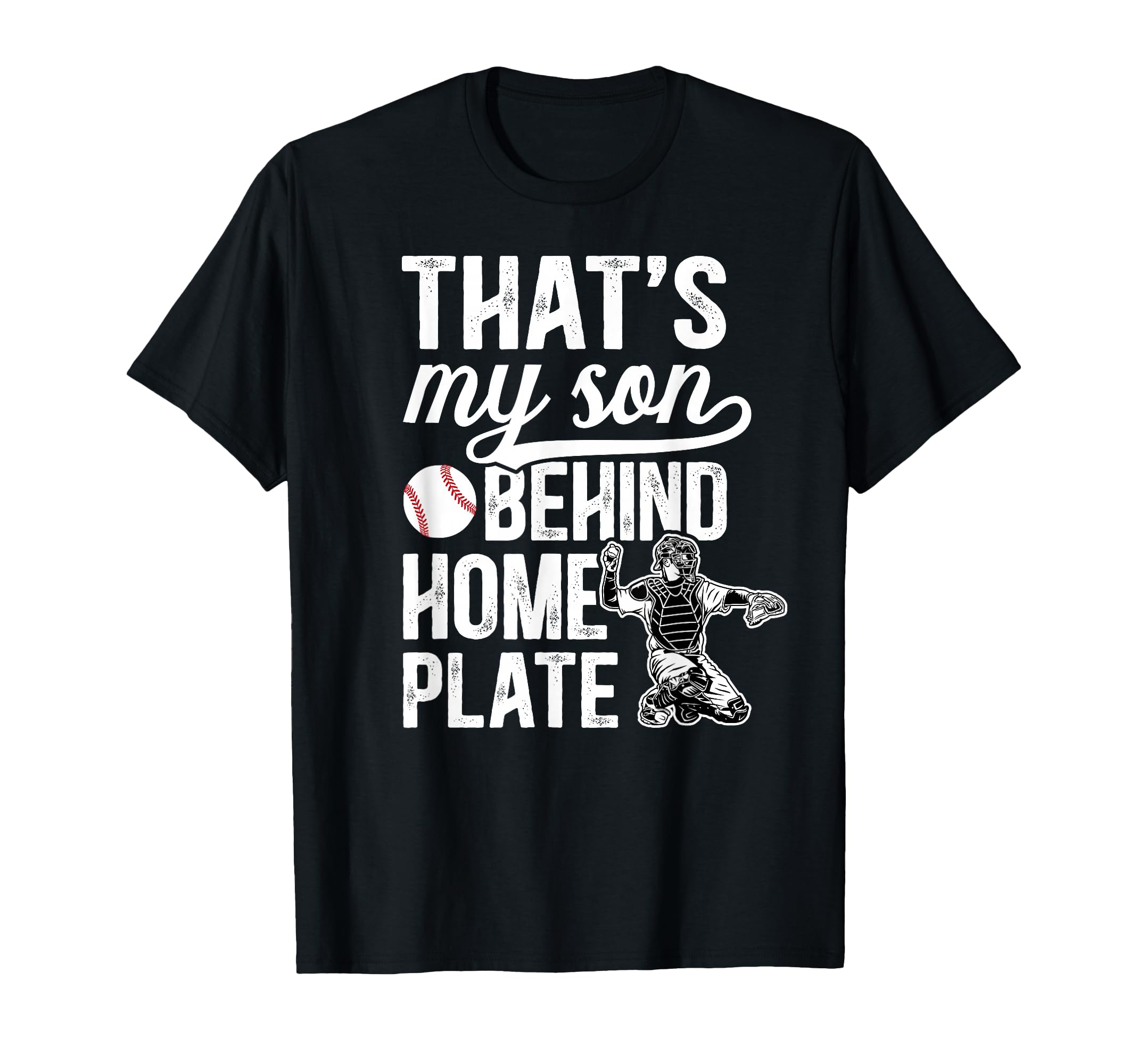 Thats My Son Baseball Catcher Mom T-Shirt - Fun Novelty Design for Adults - T-Shirt, Sweatshirt, Hoodie