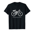 Bike Packing Life Behind Bars Distressed T-Shirt - Unique Graphic Men Women - T-Shirt, Sweatshirt, Hoodie