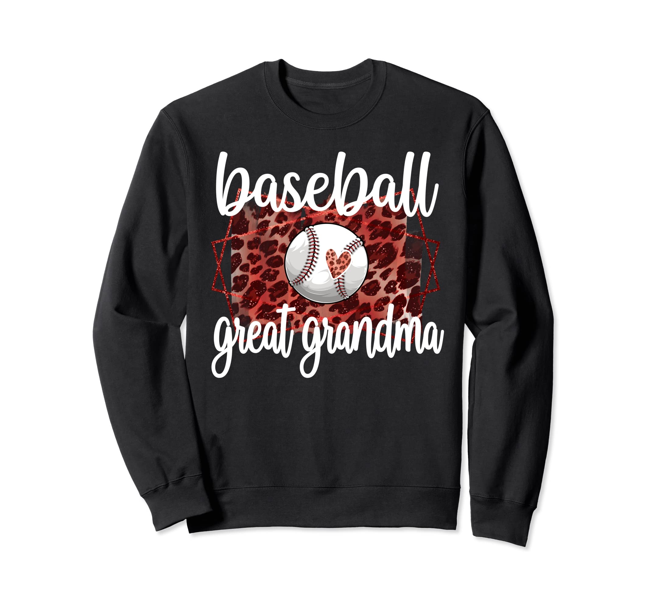 Proud Baseball Great Grandma Sweatshirt - Trendy Graphic for Adults - T-Shirt, Sweatshirt, Hoodie