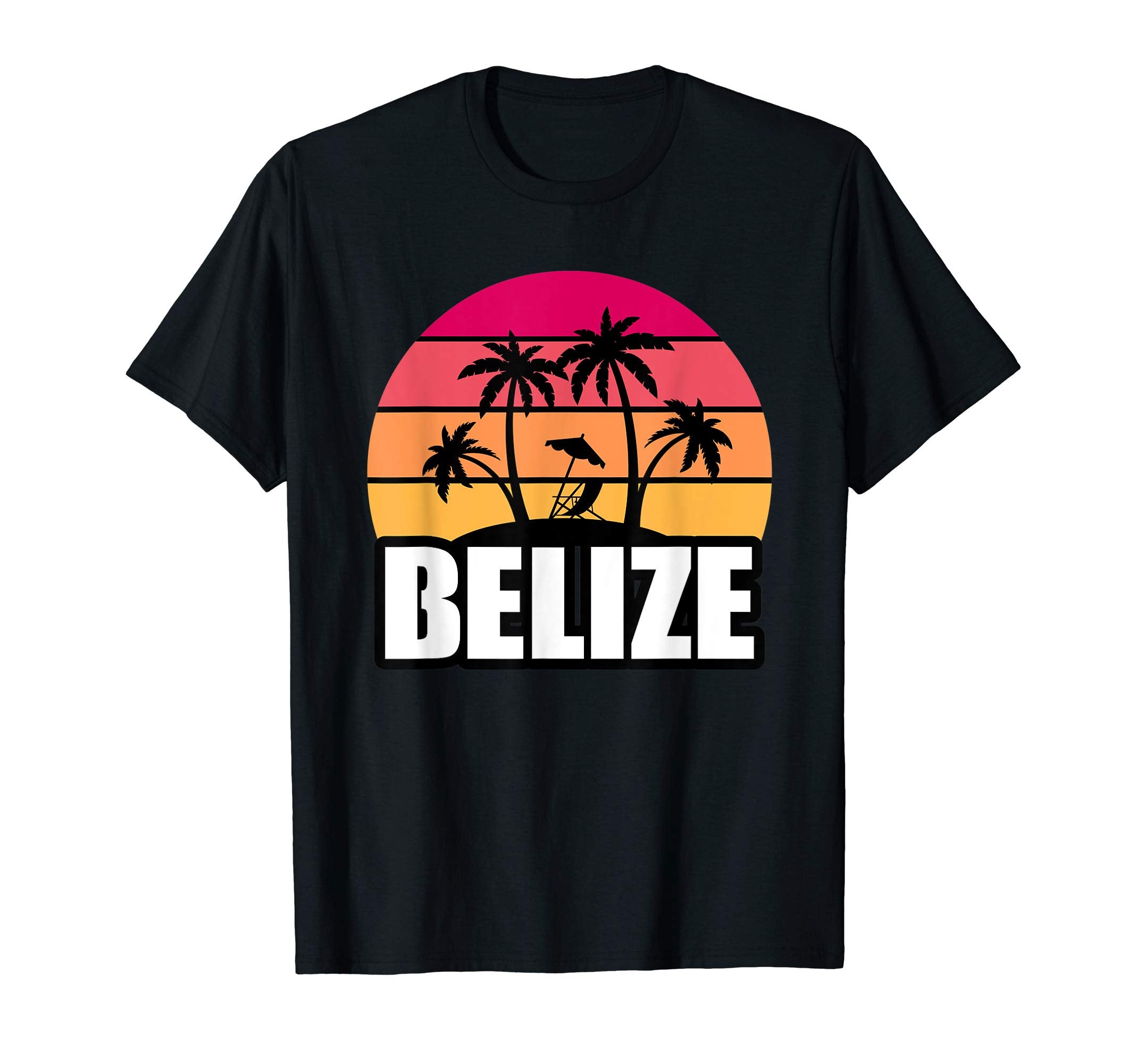 Sunset Belize T-Shirt - Minimalist Print Unisex - T-Shirt, Sweatshirt, Hoodie