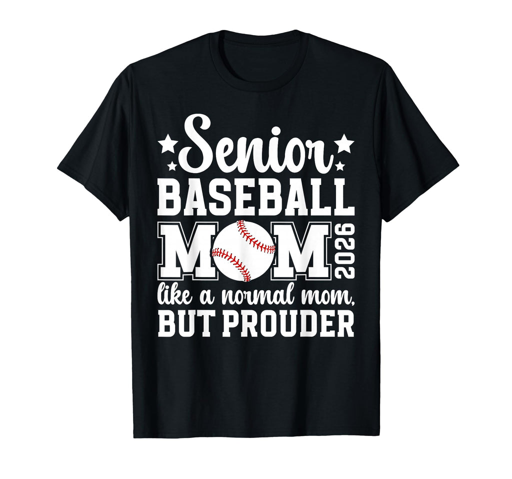 Baseball Senior Mom 2026 Baseball T-Shirt - Minimalist Print Men Women - T-Shirt, Sweatshirt, Hoodie