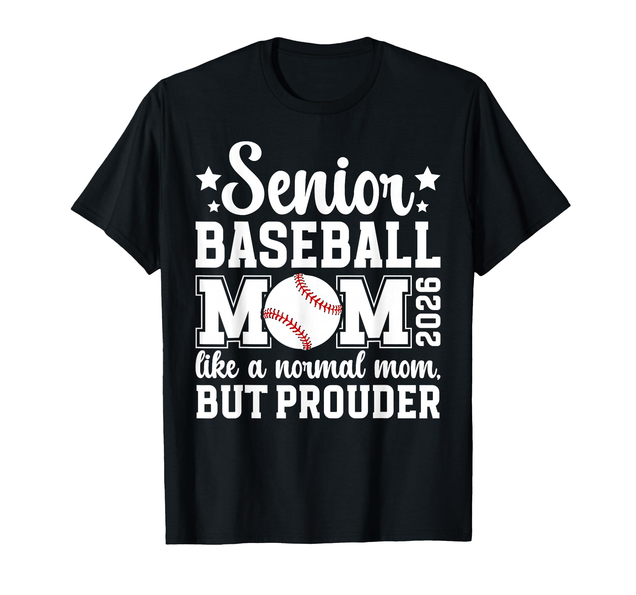 Baseball Senior Mom 2026 Baseball T-Shirt - Minimalist Print Men Women - T-Shirt, Sweatshirt, Hoodie