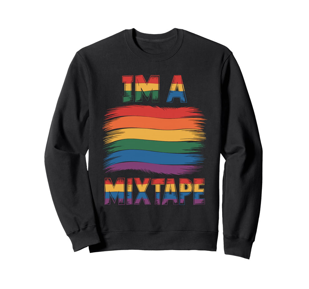 Im Mixtape Cassette Pride Sweatshirt - Graphic Print Unisex - T-Shirt, Sweatshirt, Hoodie