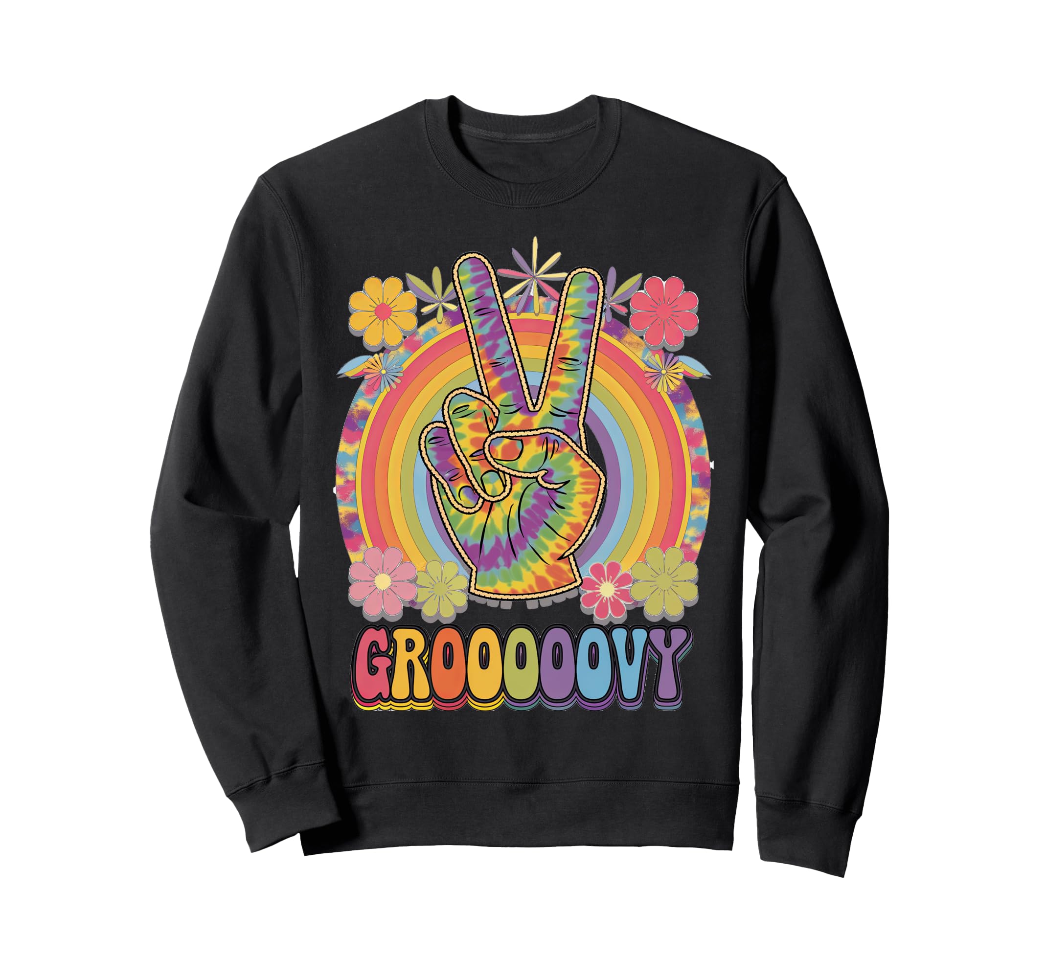 Groovy Grooooovy Discoball Party Sweatshirt - Minimalist Print Men Women - T-Shirt, Sweatshirt, Hoodie