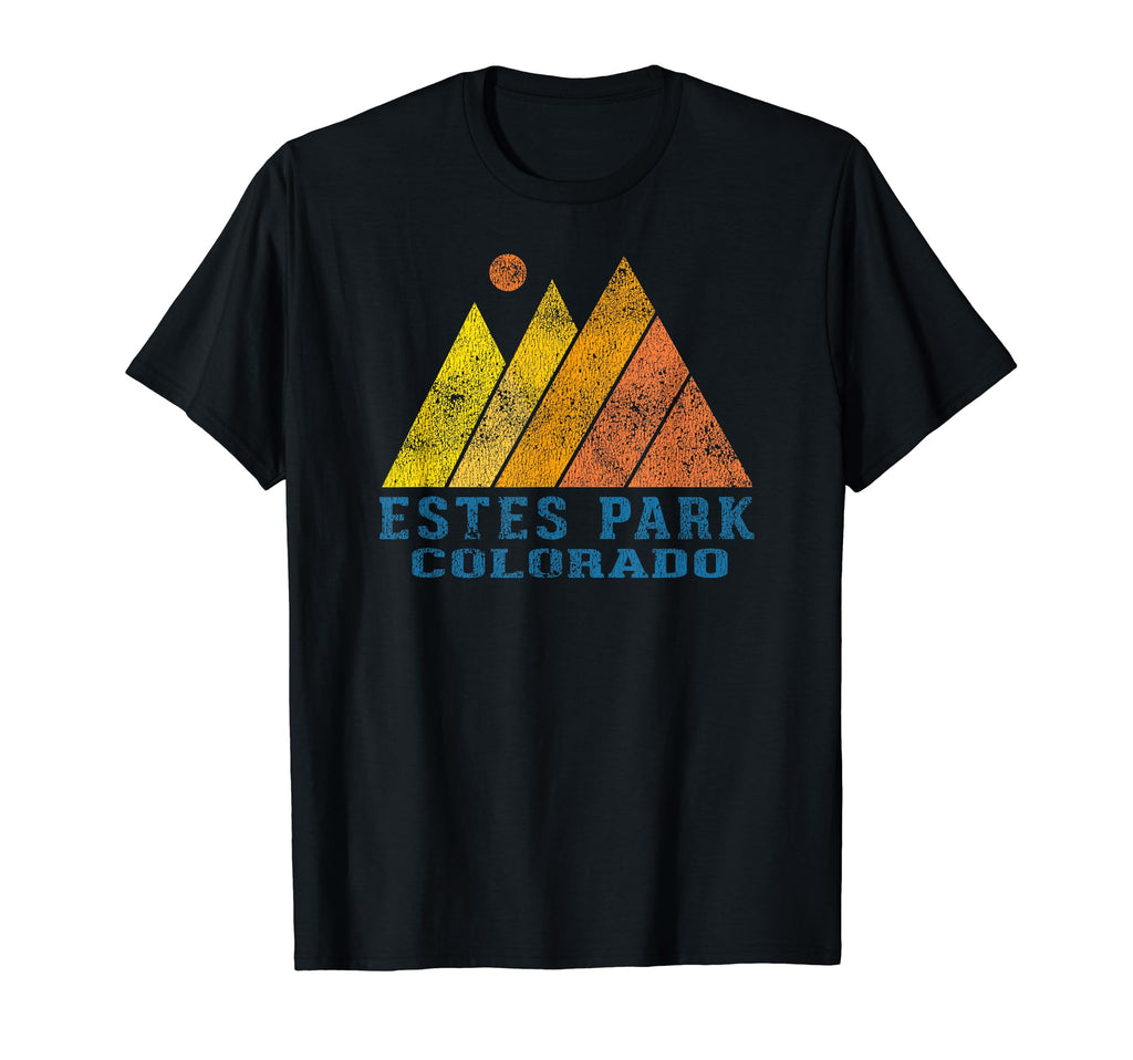 Estes Park Colorado Mountain Sunset T-Shirt - Unique Graphic Unisex - T-Shirt, Sweatshirt, Hoodie