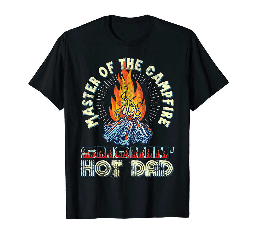 Campfire Master Smoking Hot Dad Bod T-Shirt - Novelty Apparel for Adults - T-Shirt, Sweatshirt, Hoodie