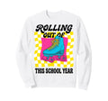 Rolling Out This School Year Roller Sweatshirt - Minimalist Print Unisex - T-Shirt, Sweatshirt, Hoodie
