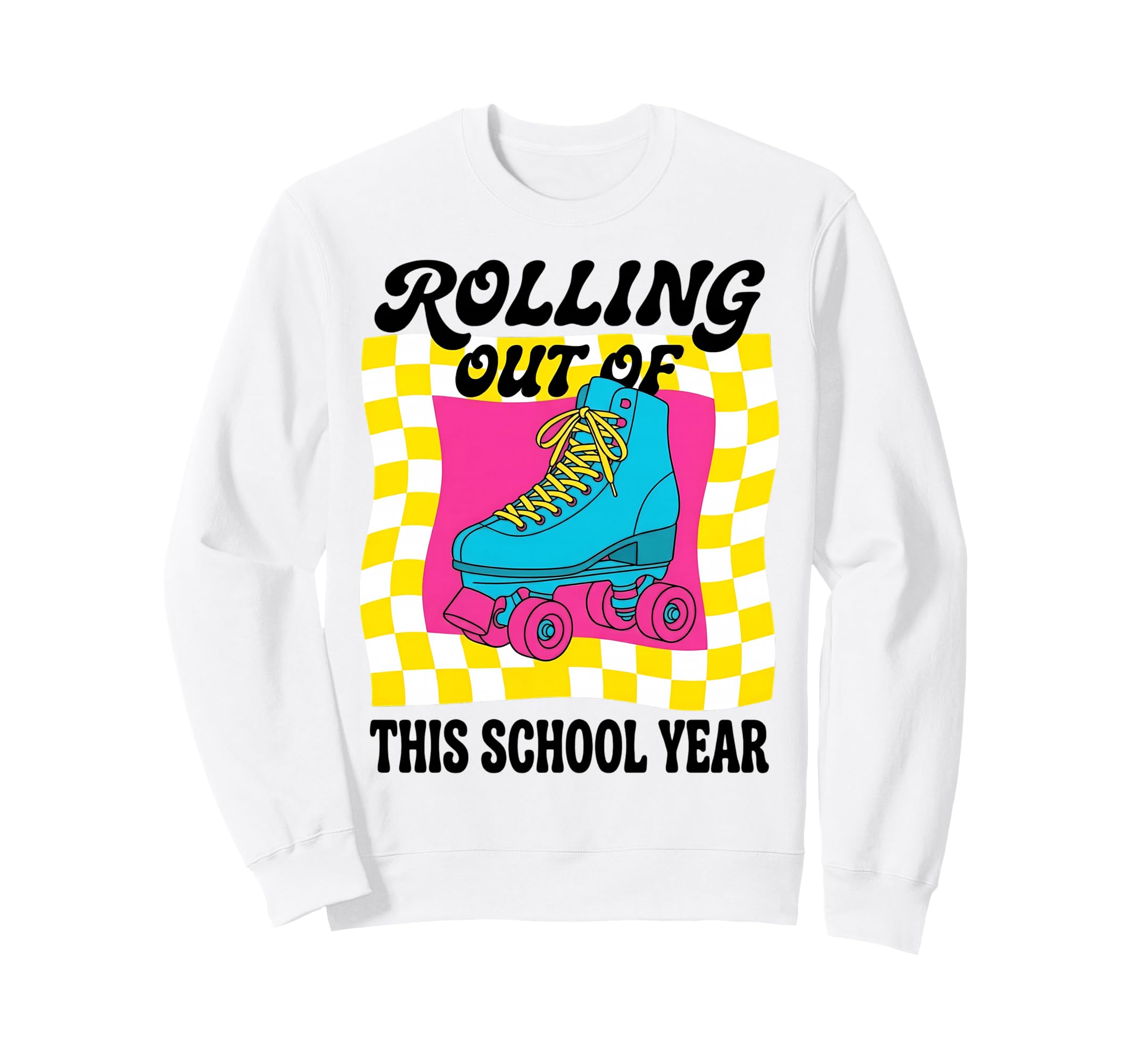 Rolling Out This School Year Roller Sweatshirt - Minimalist Print Unisex - T-Shirt, Sweatshirt, Hoodie