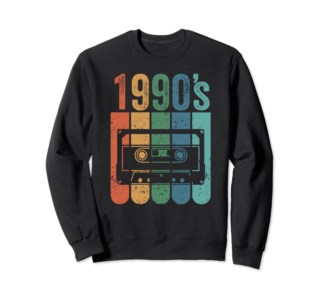 1990S 90S Cassette Best 1990 Sweatshirt - Trendy Graphic for Adults - T-Shirt, Sweatshirt, Hoodie