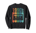 1990S 90S Cassette Best 1990 Sweatshirt - Trendy Graphic for Adults - T-Shirt, Sweatshirt, Hoodie