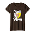 Womens Ball Mom Baseball Softball T-Shirt - Casual Everyday Wear Men Women - T-Shirt, Sweatshirt, Hoodie