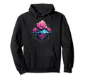 Japan Aesthetic Vaporwave Flower Cherry Hoodie - Trendy Graphic Men Women - T-Shirt, Sweatshirt, Hoodie