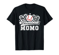 Baseball Momo Grandma Momo Baseball T-Shirt - Graphic Print Men Women - T-Shirt, Sweatshirt, Hoodie