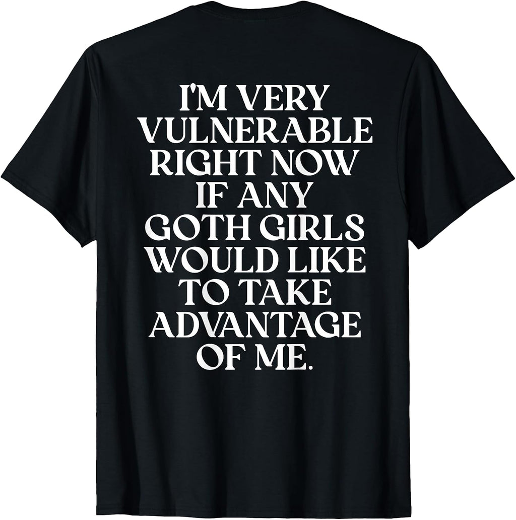 Im Very Vulnerable Right Now - Adult & Kids T-Shirts, Sweatshirts & Hoodies apparel design preview 1