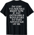 Im Very Vulnerable Right Now - Adult & Kids T-Shirts, Sweatshirts & Hoodies apparel design preview 1