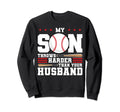 My Son Throws Harder Than Your Sweatshirt - Custom Art Print Unisex - T-Shirt, Sweatshirt, Hoodie