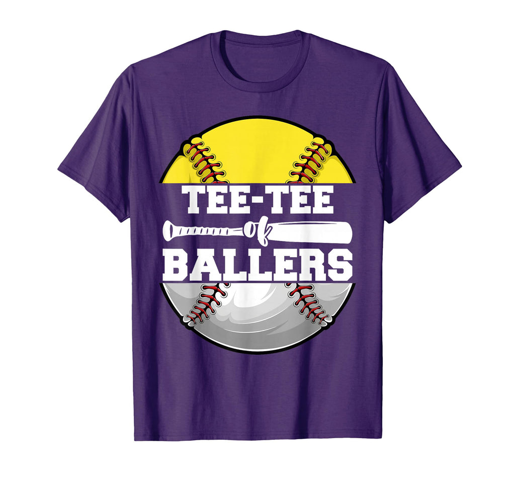 Ballers Funny Softball Baseball Aunt T-Shirt - Novelty Apparel Unisex - T-Shirt, Sweatshirt, Hoodie