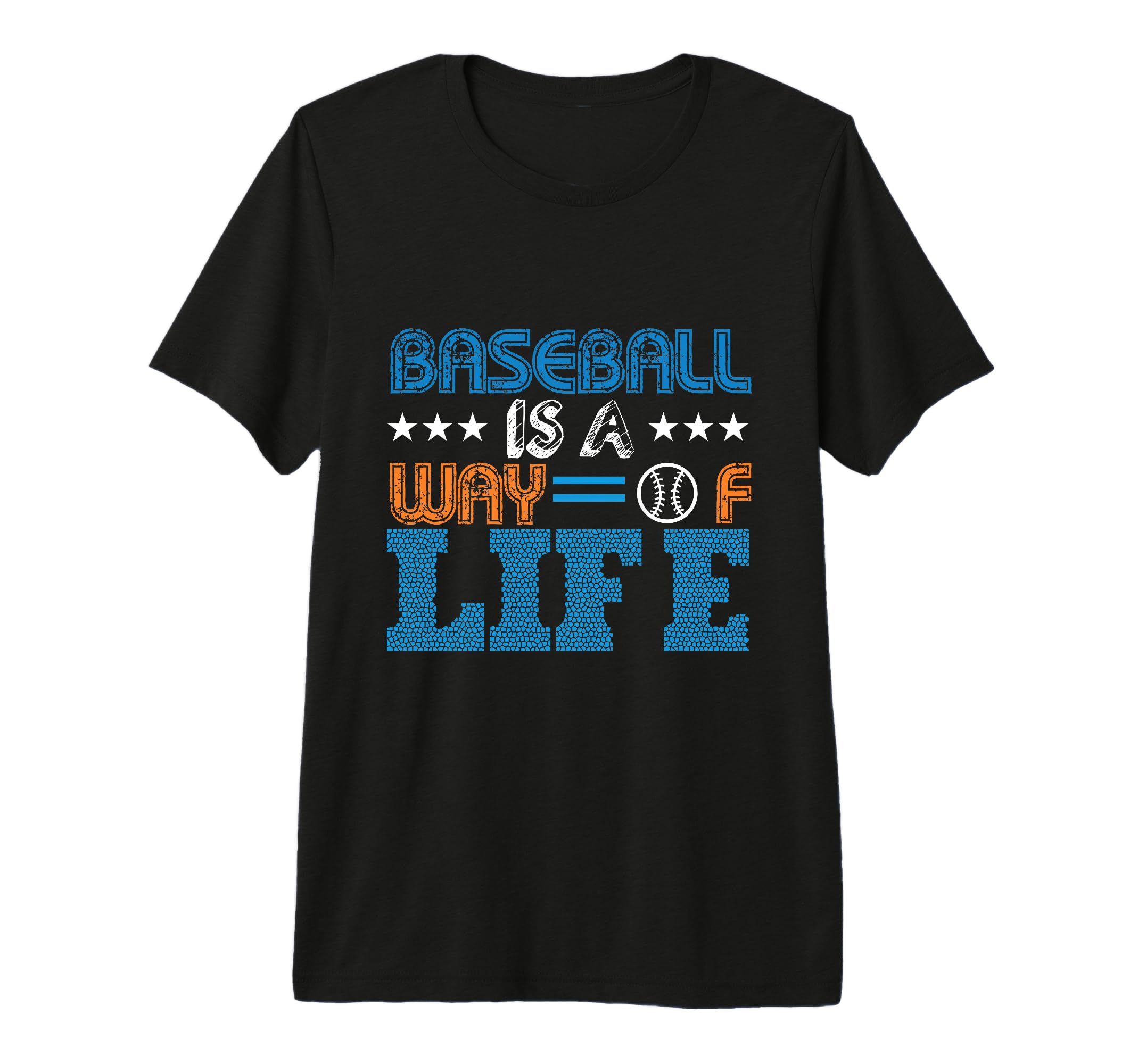 Baseball Is Way Life Baseball Player T-Shirt - Graphic Print for Adults - T-Shirt, Sweatshirt, Hoodie