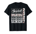 Senior 2027 Baseball Grandma Proud T-Shirt - Aesthetic Graphic Men Women - T-Shirt, Sweatshirt, Hoodie