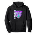 Cancer Zodiac Sign Vaporwave Hoodie - Fun Novelty Design for Adults - T-Shirt, Sweatshirt, Hoodie
