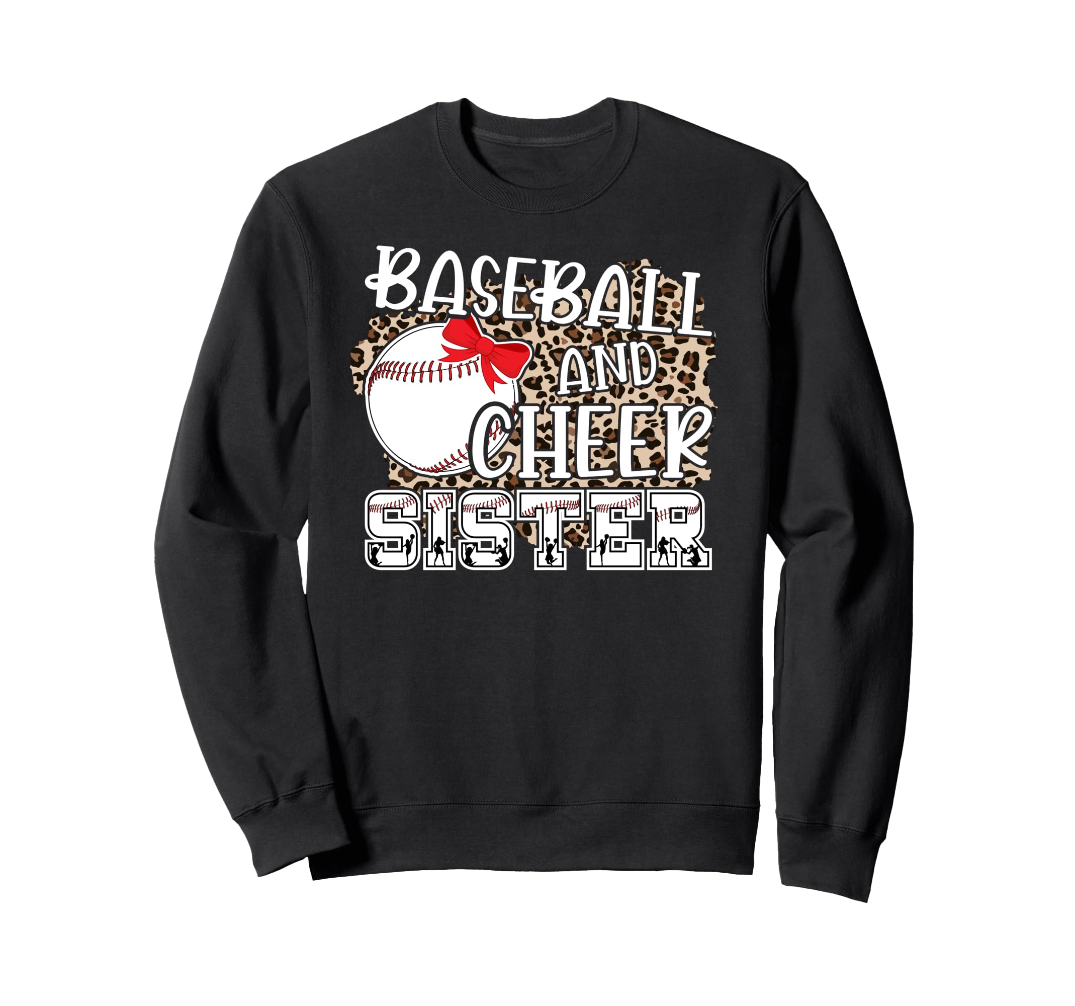 Baseball And Cheer Sister Baseball Sweatshirt - Streetwear Style Men Women - T-Shirt, Sweatshirt, Hoodie