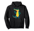 Crocodile Funny Reptile Rock Hoodie - Trendy Graphic Unisex - T-Shirt, Sweatshirt, Hoodie