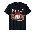 Ball Mom Baseball Red Bandana Leopard T-Shirt - Novelty Apparel Unisex - T-Shirt, Sweatshirt, Hoodie