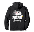 Class 2025 Senior Year Baseball Dad Hoodie - Casual Everyday Wear Unisex - T-Shirt, Sweatshirt, Hoodie