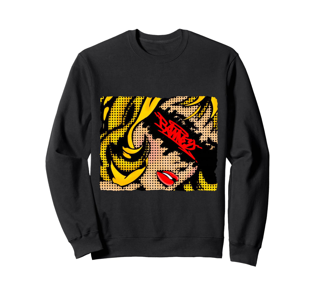 Pin Up Pop Art Comic Graffiti Tag Sweatshirt - Novelty Apparel Men Women - T-Shirt, Sweatshirt, Hoodie