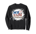 My Heart Is That Field Leopard Sweatshirt - Graphic Print Men Women - T-Shirt, Sweatshirt, Hoodie