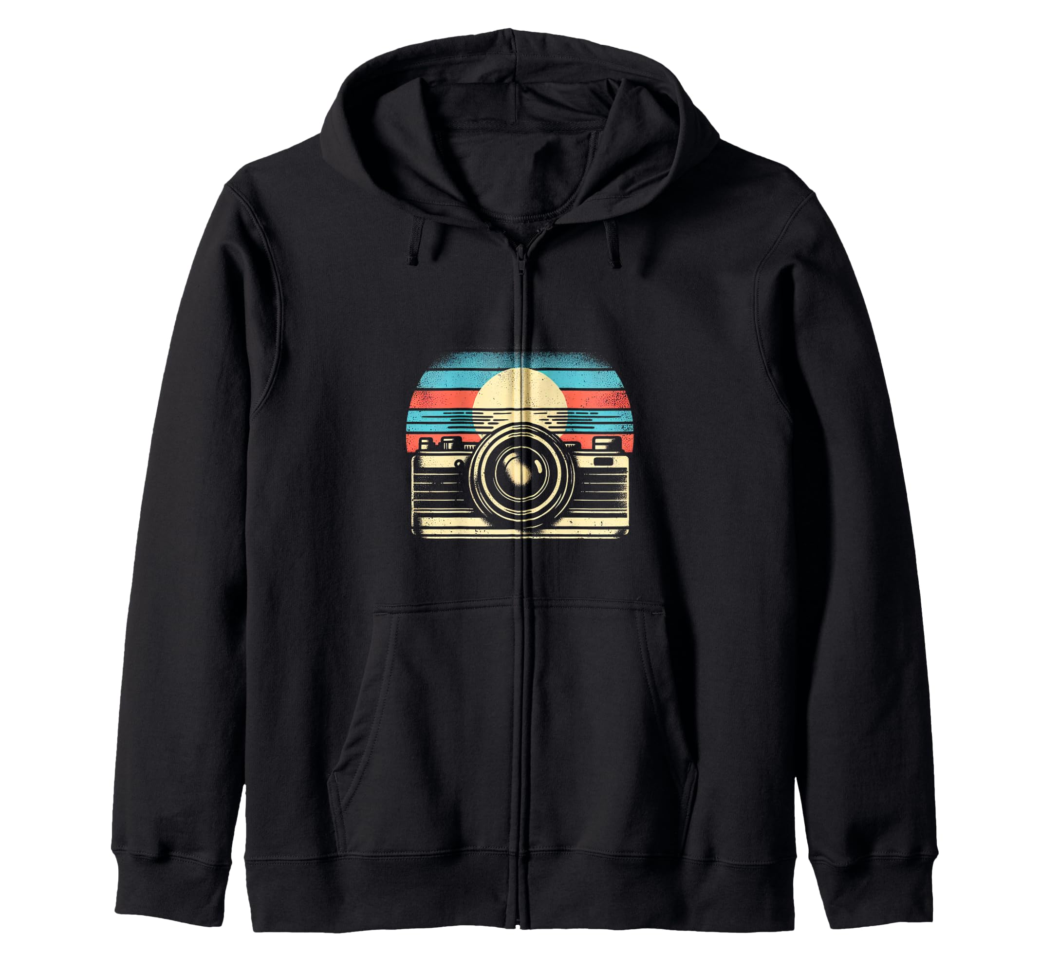 Camera Sunset Sweatshirt - Casual Everyday Wear Unisex - T-Shirt, Sweatshirt, Hoodie