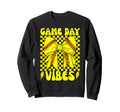 Game Day Vibes Coquette Bow Sweatshirt - Unique Graphic for Adults - T-Shirt, Sweatshirt, Hoodie