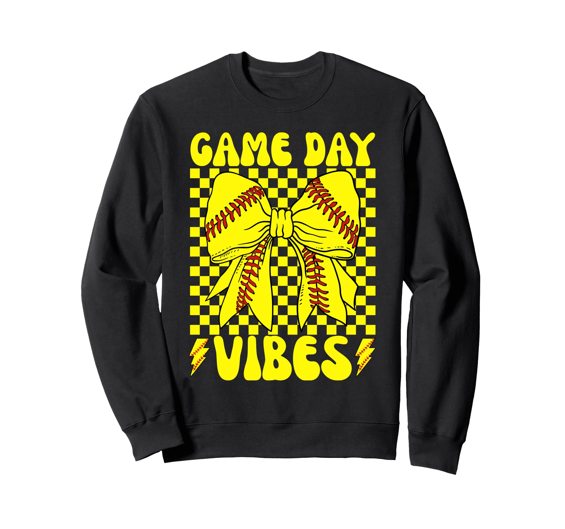 Game Day Vibes Coquette Bow Sweatshirt - Unique Graphic for Adults - T-Shirt, Sweatshirt, Hoodie