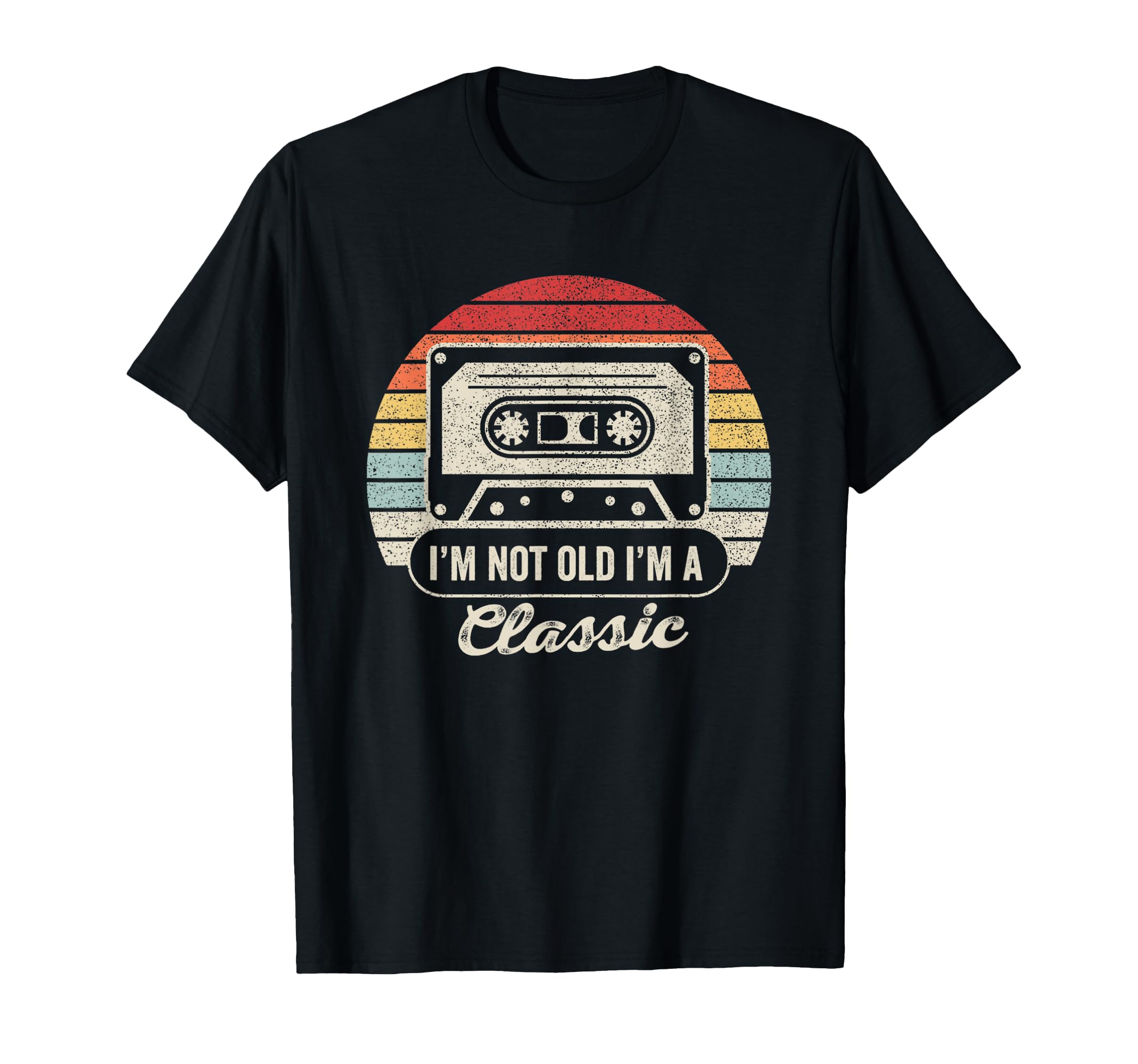 Im Not Old Im Funny Cassette Tape T-Shirt - Streetwear Style for Adults - T-Shirt, Sweatshirt, Hoodie