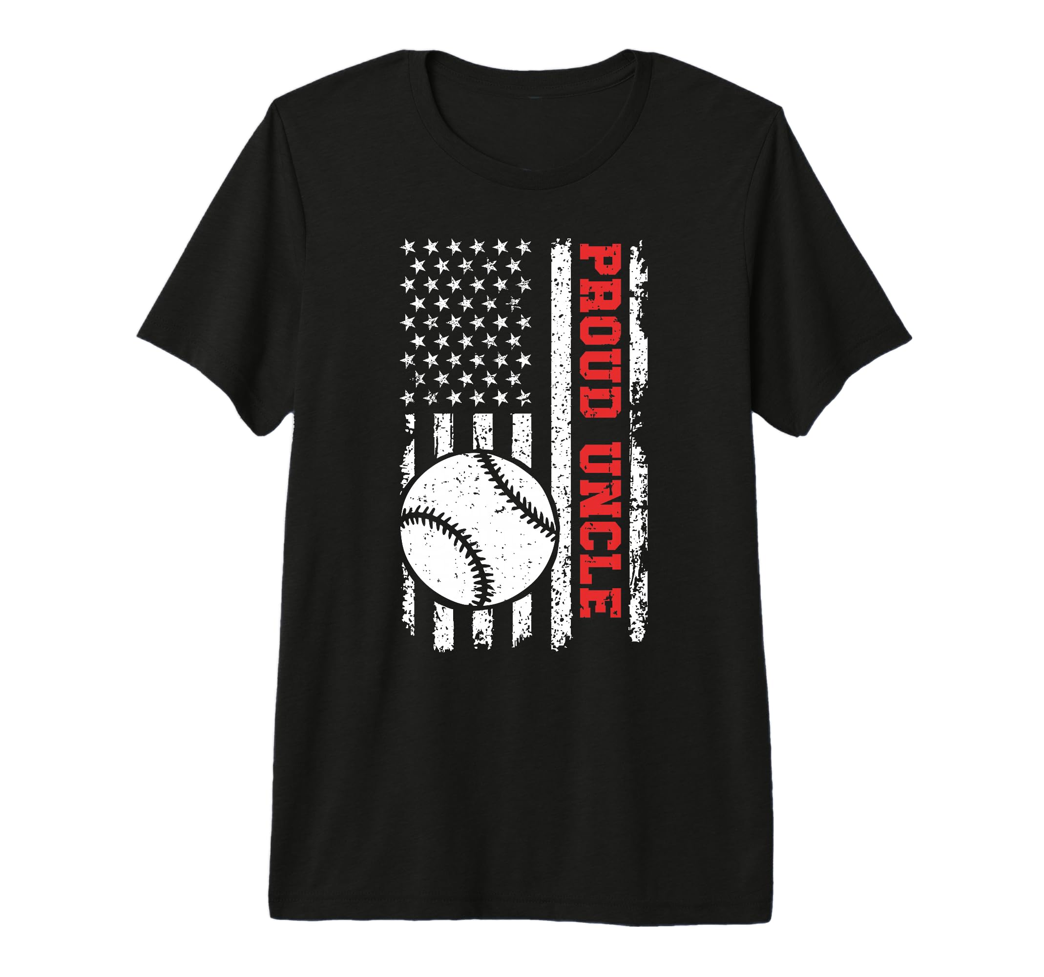 Mens Proud Uncle Baseball Player Us T-Shirt - Novelty Apparel Men Women - T-Shirt, Sweatshirt, Hoodie