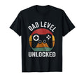 Funny New Dad Dad Level Unlocked Day T-Shirt - Custom Art Print for Adults - T-Shirt, Sweatshirt, Hoodie