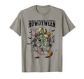 Howdy Desert Dancing Skeleton Cowboy Boots T-Shirt - Trendy Graphic Unisex - T-Shirt, Sweatshirt, Hoodie
